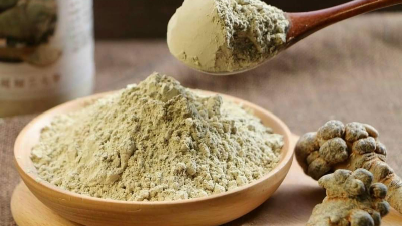 Các bước đơn giản để pha chế bột tam thất với mật ong thành thức uống bổ dưỡng